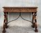 20th Century Spanish Baroque Style Oak Side Table 2