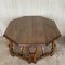 Early 20th Convertible Spanish Walnut Dining Table 4