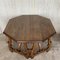 Early 20th Convertible Spanish Walnut Dining Table, Image 4