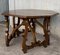 Early 20th Convertible Spanish Walnut Dining Table 3