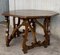 Early 20th Convertible Spanish Walnut Dining Table, Image 3
