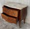 20th Century French Louis XV Marble-Top Bombe Commode, Image 4