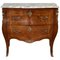 20th Century French Louis XV Marble-Top Bombe Commode 1