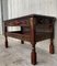 Early 20th Carved Walnut Side Table, Image 6