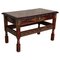 Early 20th Carved Walnut Side Table, Image 1