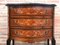 Cómoda estilo Luis XVI de madera real y marquetería con espejo. Juego de 2, Imagen 7