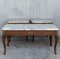 Louis XV Style Mahogany and Marble-Top Coffee Table, Set of 2, Image 7
