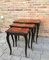 20th Century Marquetry Side Tables, Set of 3 2