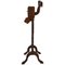 Italian Hollywood Regency Brass and Wood Valet Stand, 1970s, Image 1