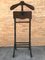 Italian Hollywood Regency Brass and Wood Valet Stand, 1970s, Image 5
