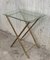 Mid-Century Italian Faux Bamboo Folding Coffee Table, Image 3