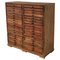 20th Century Spanish Oak Fitted Doctors Filing Cabinet, 1930s, Image 1