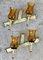 20th Century French Gilt Wrought Iron Sconces, Set of 2 11