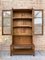 19th Century Large Bookcase with Glass Vitrine, Image 2