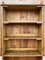 19th Century Large Bookcase with Glass Vitrine 6