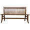 Mid-20th Century Bench in Walnut, Image 1