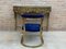 20th Century French Bronze Kidney Mirrored Dressing Table with Matching Armchair, Set of 2, Image 14