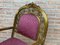 20th Century French Bronze Kidney Mirrored Dressing Table with Matching Armchair, Set of 2 11