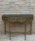 20th Century French Bronze Kidney Mirrored Dressing Table with Matching Armchair, Set of 2, Image 4