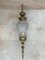 20th Century Large French Bronze and Glass Sconces, Set of 2 2