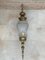 20th Century Large French Bronze and Glass Sconces, Set of 2, Image 2