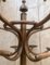 Mid-Century Art Nouveau Perroquet Style Coat Rack, Image 4