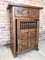 20th Century Spanish Carved Dark Walnut Buffet, Image 10