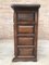 20th Century Spanish Carved Dark Walnut Buffet, Image 5