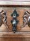 20th Century Spanish Carved Dark Walnut Buffet, Image 18