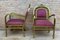 20th Century French Gold Brass and Bronze Armchairs, Set of 2 5