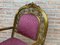20th Century French Gold Brass and Bronze Armchairs, Set of 2 7