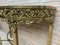 French Bronze Kidney Mirrored Dressing Table, Image 7