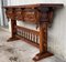 Walnut Console Table, Image 7