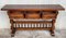 Walnut Console Table 9