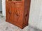 French Large Pine Bookcase with Glass Vitrine, 19th Century 6