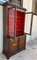 Large Empire Danish Glass Bookcase in Mahogany with Bronze Details 6