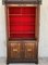 Large Empire Danish Glass Bookcase in Mahogany with Bronze Details 3