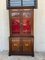 Large Empire Danish Glass Bookcase in Mahogany with Bronze Details, Image 2