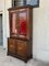 Large Empire Danish Glass Bookcase in Mahogany with Bronze Details 4