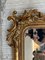 Rechteckiger französischer Spiegel mit Rahmen aus geschnitztem & vergoldetem Holz, 19. Jh 8