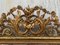 Rechteckiger französischer Spiegel mit Rahmen aus geschnitztem & vergoldetem Holz, 19. Jh 7