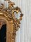 Specchio rettangolare in legno dorato intagliato, Francia, XIX secolo, Immagine 9