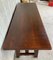 20th Century Large Spanish Carved Walnut Refectory Table, Image 5