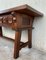 20th Century Large Spanish Carved Walnut Refectory Table 7