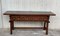 20th Century Large Spanish Carved Walnut Refectory Table 2