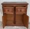 20th Century Carved Walnut Buffet, Set of 2, Image 9