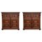 20th Century Carved Walnut Buffet, Set of 2, Image 1
