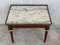 Louis XV Style Mahogany and Marble-Top Coffee Table 5