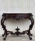 20th Century French Carved Walnut Console Table 2