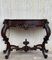 20th Century French Carved Walnut Console Table, Image 2